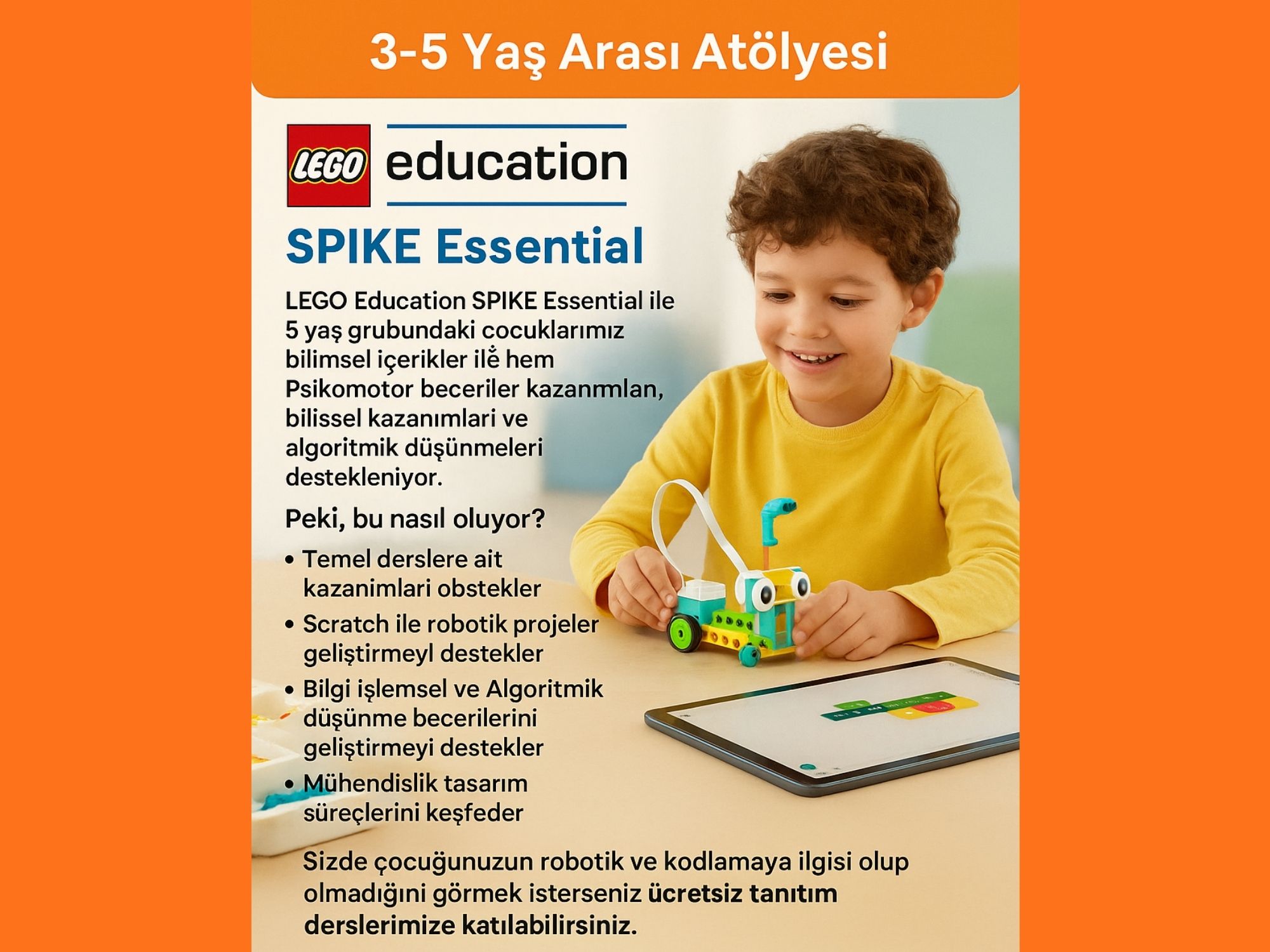 3-5 Yaş Arası Atölyesi