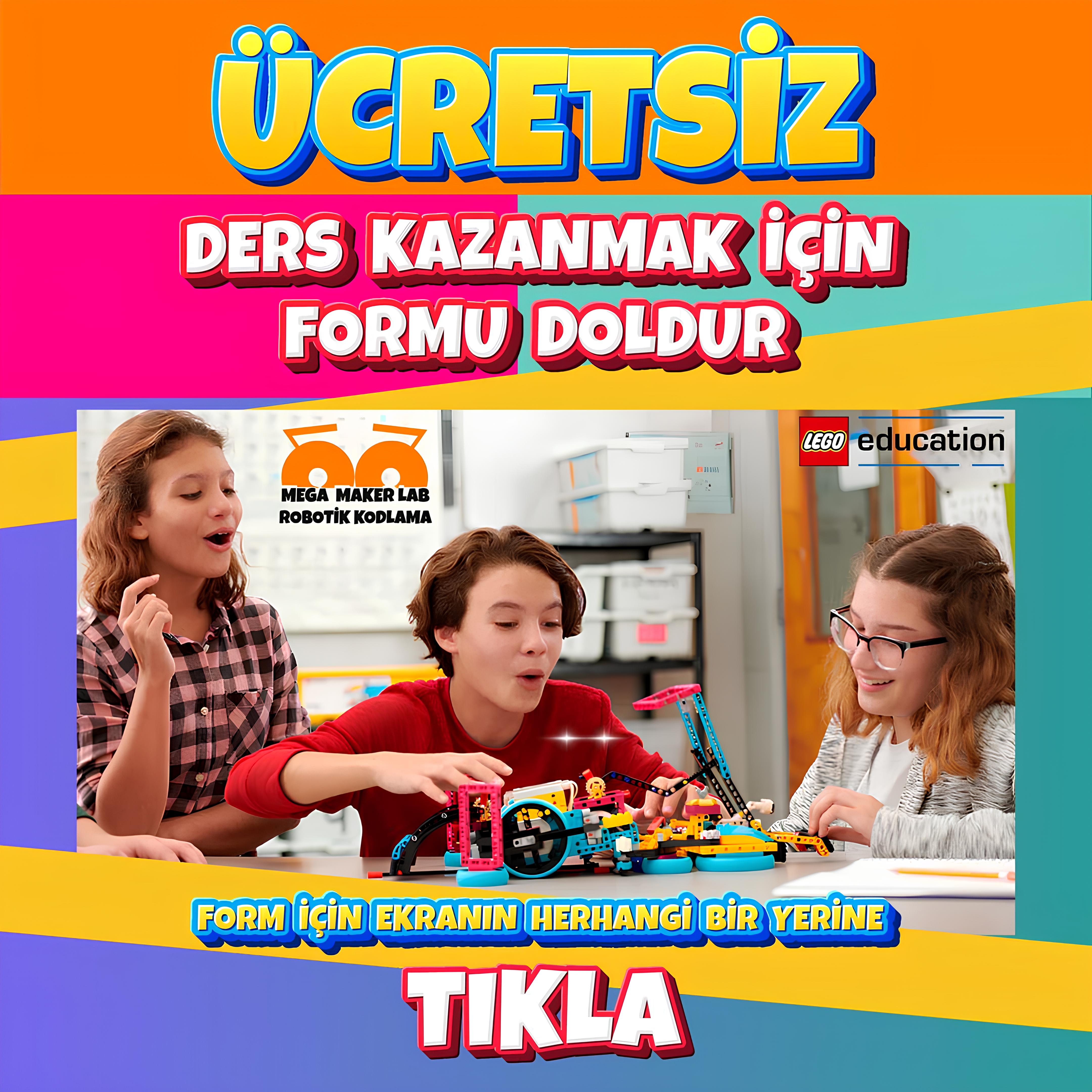 ÜCRETSİZ 1 DERS KAZANMAK İÇİN FORMU DOLDUR !
